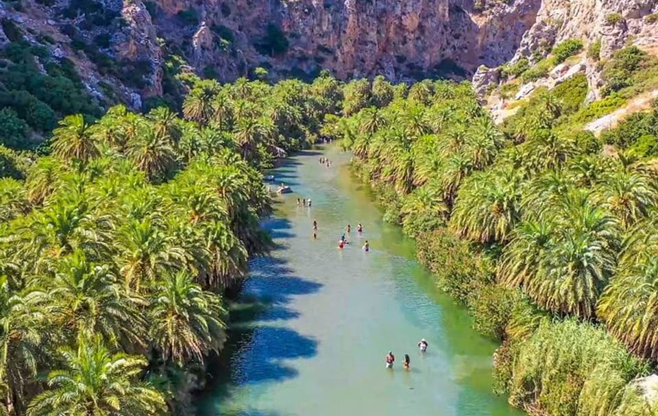 Preveli Triopetra and Agios Pavlos Tour