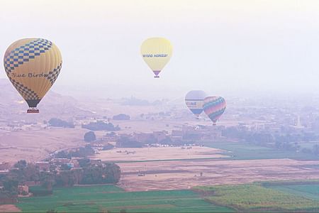 Hot Air Balloon Adventure Over Luxor’s Historic West Bank