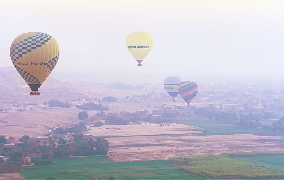 Hot Air Balloon Ride Over Luxor's Historic West Bank