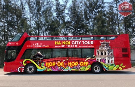 Hanoi City Hop On Hop Off Tour for 24 Hours