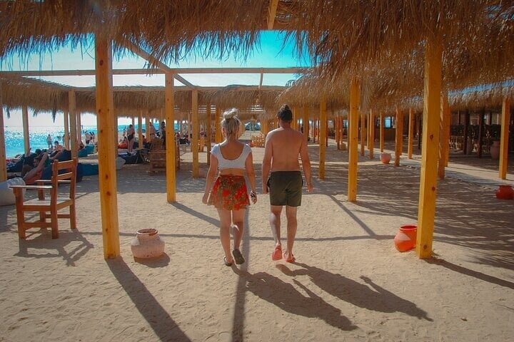 Hurghada : Private Boat Family Day to Orange Bay Island & Lunch 5