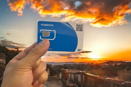 30 Days 180GB Data and Call SIM card Vietnam