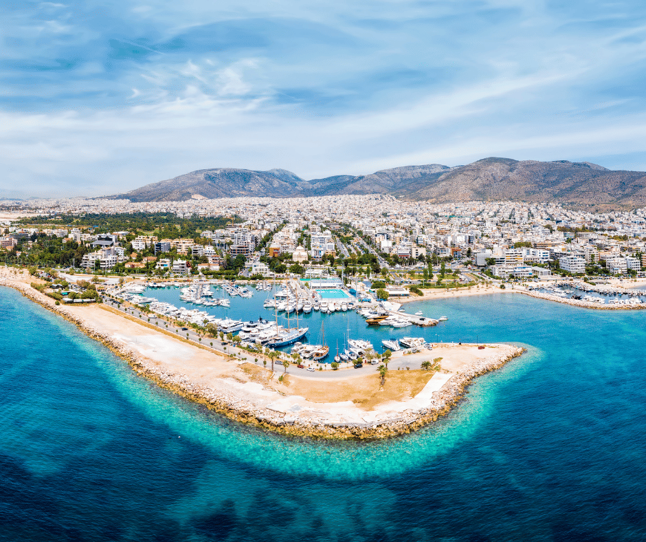 piraeus port to glyfada taxi transfer