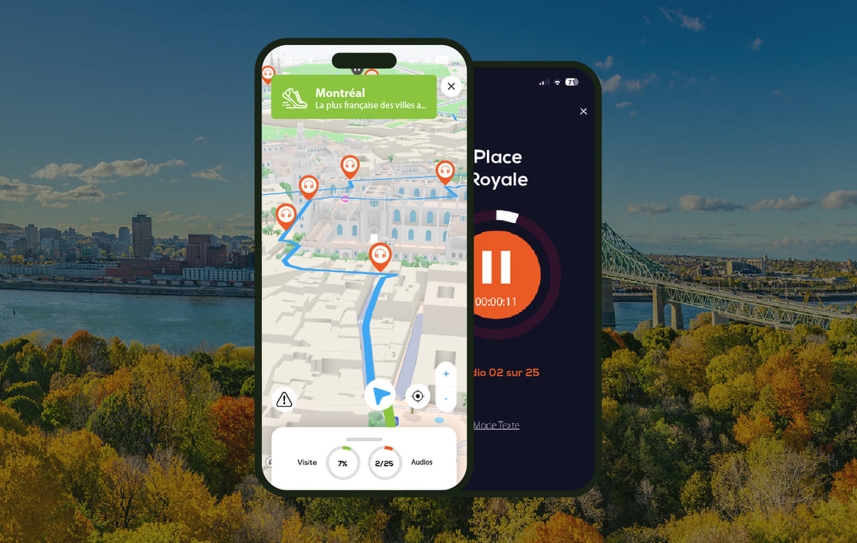 Montreal Audio Guided Walking Tour of Historic Landmarks