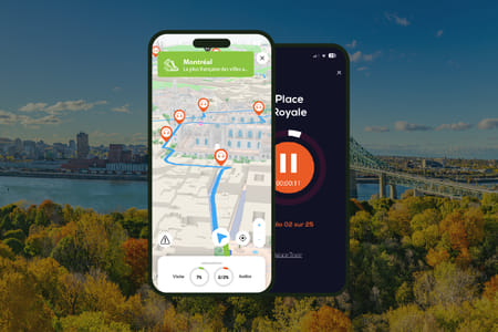 Montreal: Audio Guided Walking Tour (3:15 – 24 audio comments)