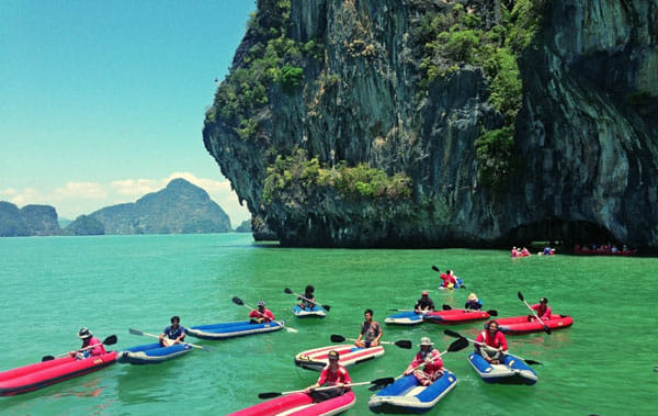 PHUKET Join Tour: James Bond 4 in 1 Canoeing in Phang Nga Bay By Luxury Boat 10