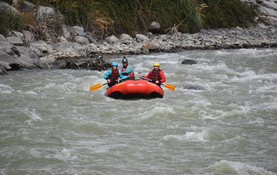 Private Full Day Rafting and Wine Tasting from Santiago