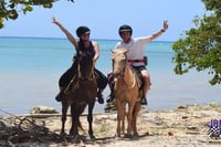 Horseback Riding, Blue Hole and River Tubing Combined Tour 2