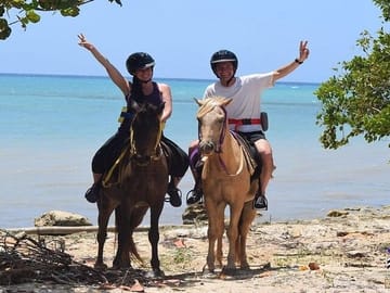 Horseback Riding and River Tubing Tour in Jamaica