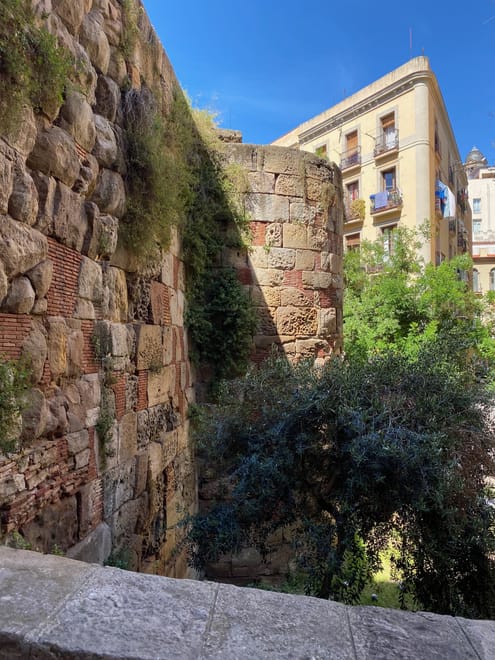 A very old defensive wall