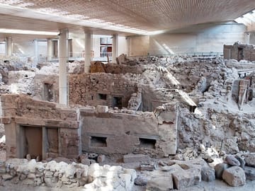 Santorini Acient Akrotiri and Wine museum