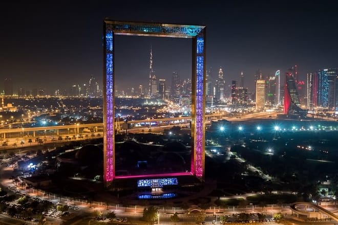 Private Dubai city tour with Dubai Frame tour