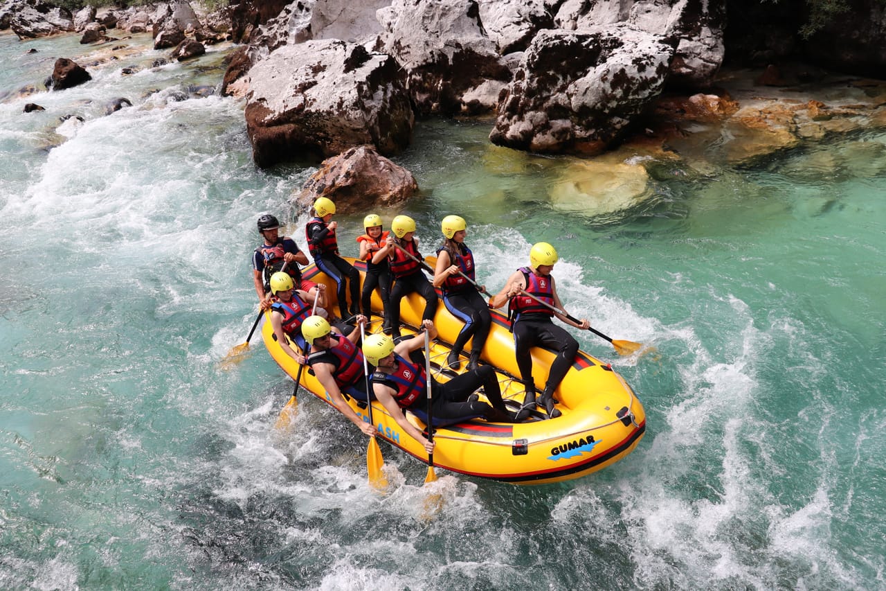 FULL DAY RAFTING WITH A PICNIC ON SOČA RIVER 4