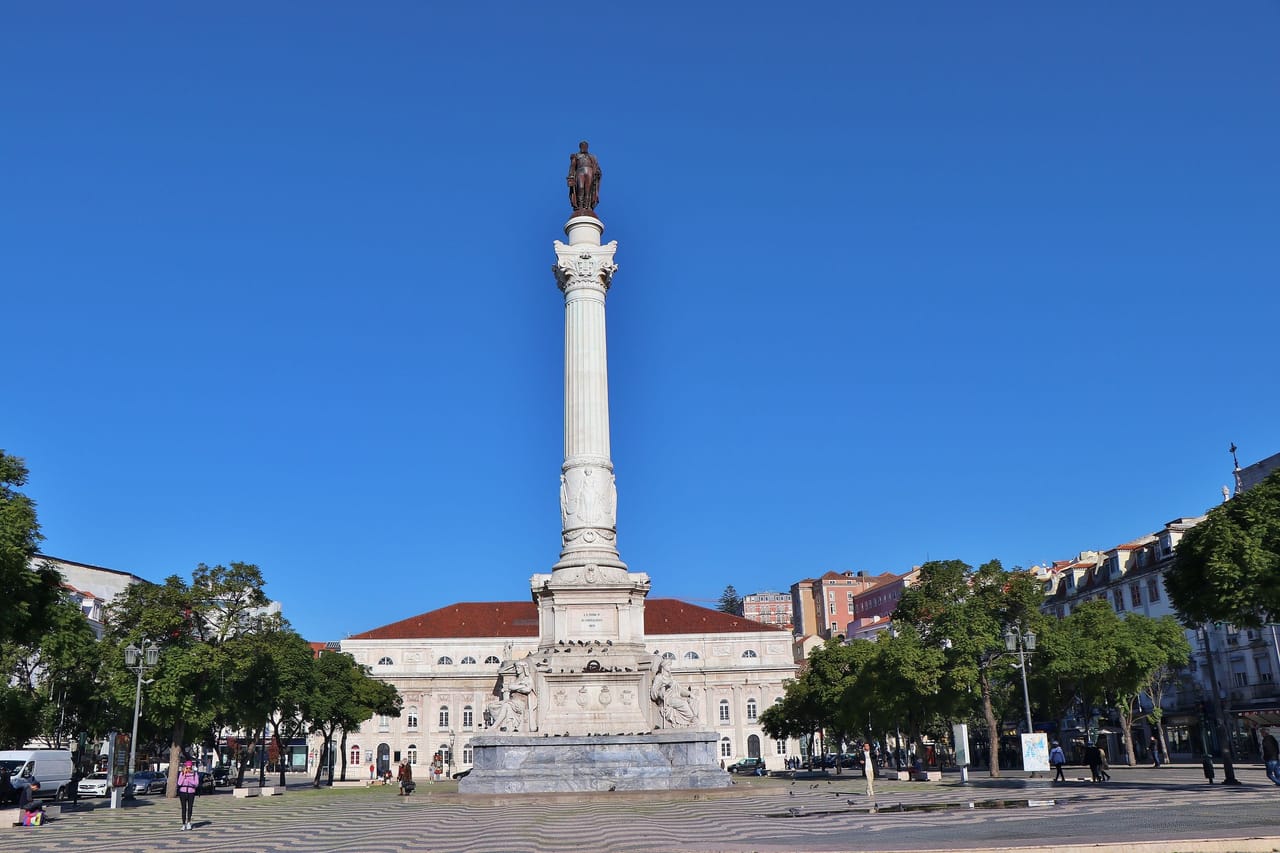 King Pedro 4th square (Rossio)