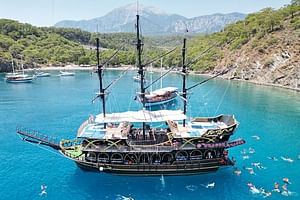 Kemer Full Day Pirate Boat Trip with Lunch and Optional Transfer