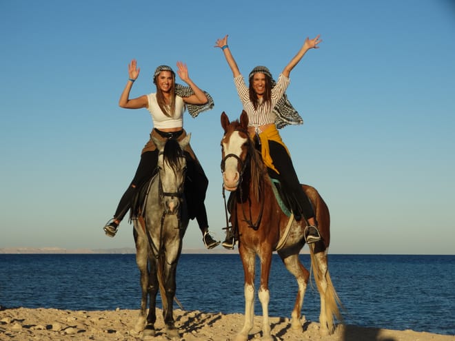 Premium 2 Hours Horse Riding, Desert Trail & Sea Beach - Hurghada photo 2