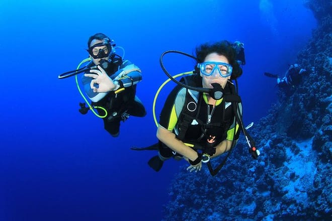 Scuba diving in Kemer