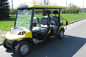 Jewish Heritage Group Tour by Golf Cart with Audio Guide in Krakow