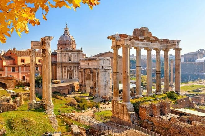 Incredible heritage of the Roman forum