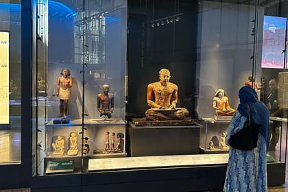 Grand Egyptian Museum & Giza Pyramids Tour and Lunch