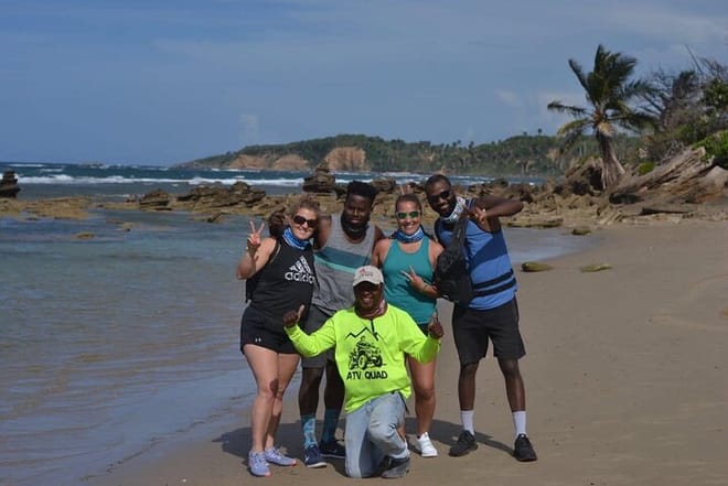 ATV 4 wheel off Road from Amber Cove & Taino bay port silver 7
