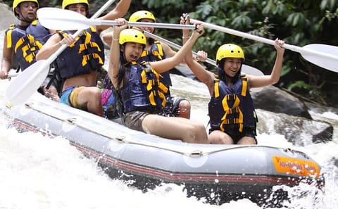 Ubud White Water Rafting and Rice Terrace Adventure