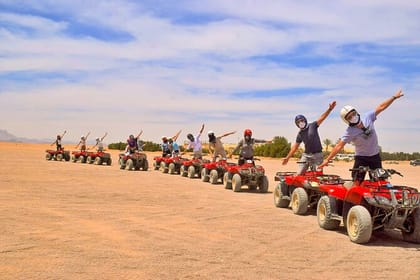 Hurghada Desert Adventure with ATV Ride and Bedouin Experience