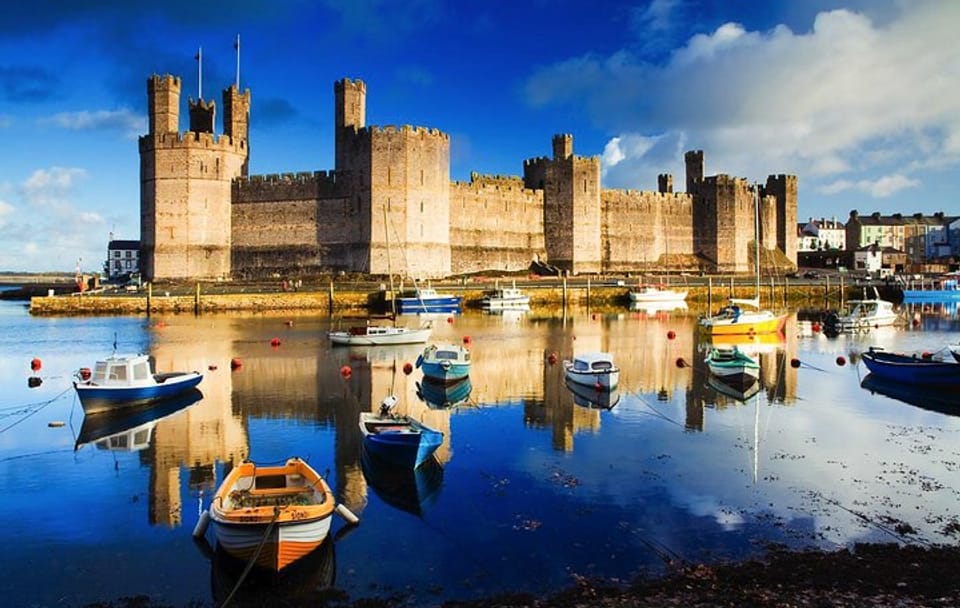 Snowdonia and Three Castles Day Tour from Bangor