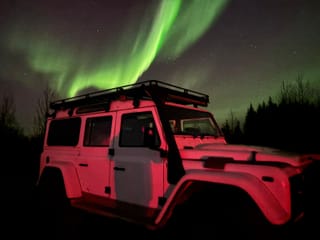 Northern Lights by Super Jeep: Private Land Rover Defender Tour from Reykjavik, photo 6