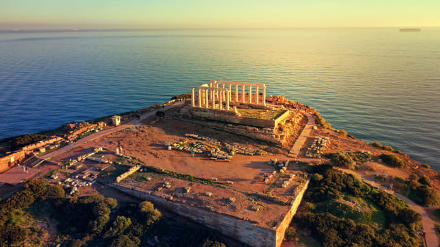  Private Sunset Tour of Cape Sounion, Temple of Poseidon & Athens Riviera 