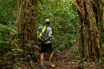 Full Day Trekking Cat Ba National Park, Viet Hai Village, biking