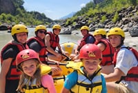 Family Rafting in Vjosa River National Park, Përmet Albania 10