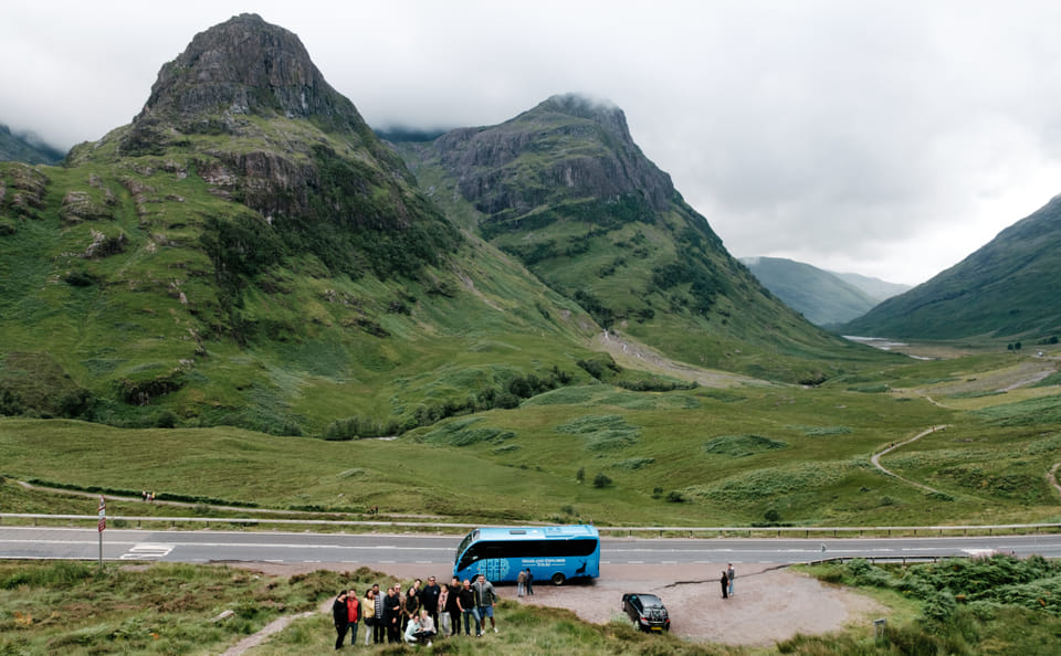 West Highlands, Glen Coe and the Jacobite Steam Train (Glasgow Departure)