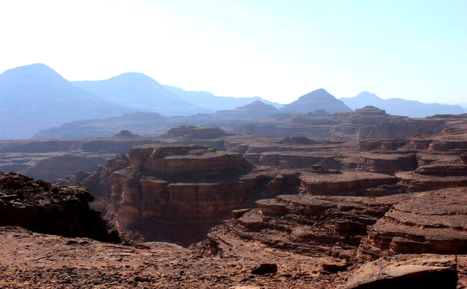Camping and Archaeological Exploration in Serabit, Egypt