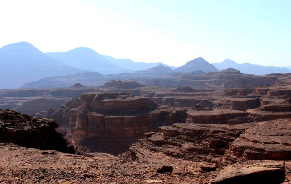 Camping and Archaeological Exploration in Serabit, Egypt