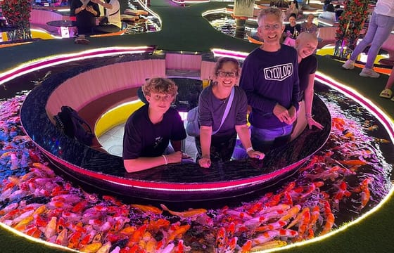 Mekong River Sunset and Explore Brilliant City