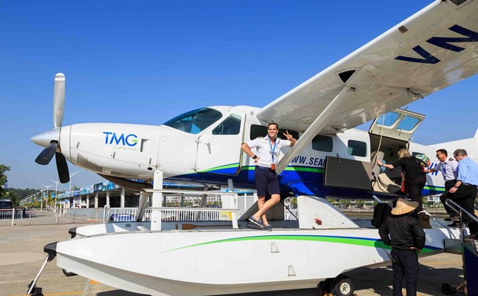 Overnight Halong Bay Tour with Seaplane and Luxury Cruise