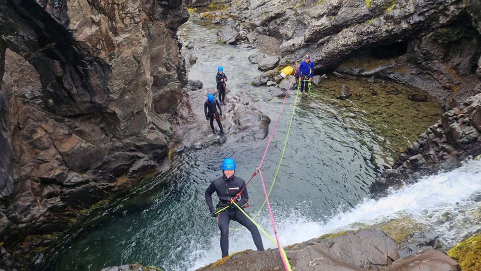 Canyoning in Iceland: the half day under Vatnajökull