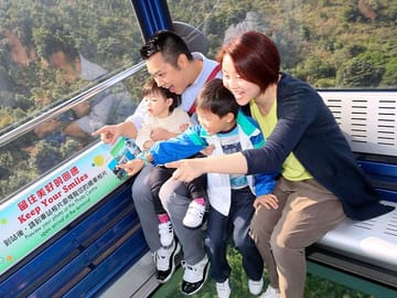 Ngong Ping 360 Cable Car Ticket on Lantau Island