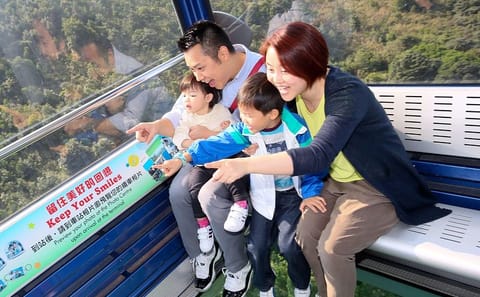 Ngong Ping 360 Cable Car Experience on Lantau Island
