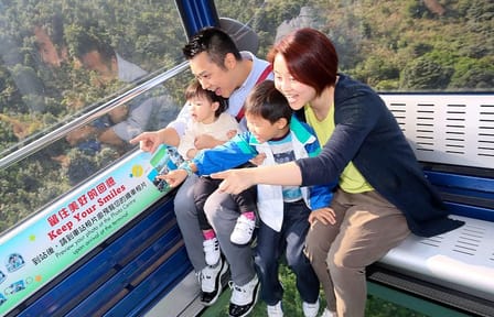 Ngong Ping 360 Cable Car Experience on Lantau Island