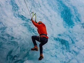 Ice climbing at Sólheimajökull, photo 6
