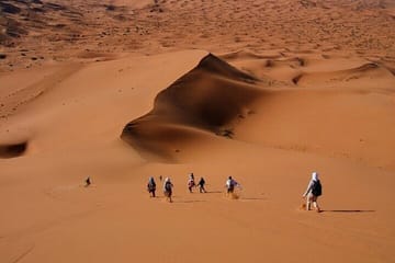 Sunset Walking Tour of Erg Chebbi Dunes in Merzouga