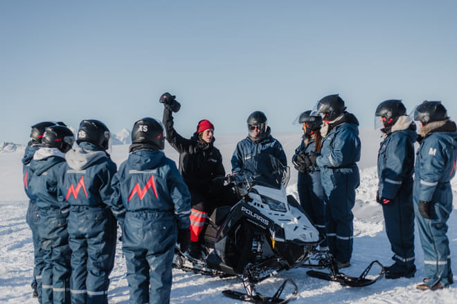 Private Golden Circle Tour and Snowmobiling Adventure 9