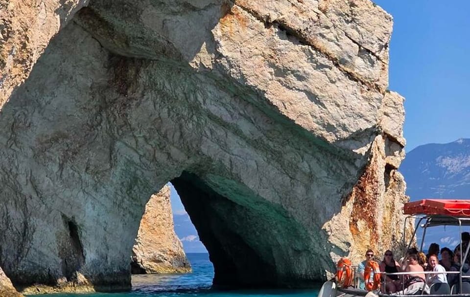 Semi-Private Full Day Zakynthos Cruise from Katelios Harbour