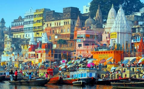 Holi Festival Experience with Boat Ride in Varanasi