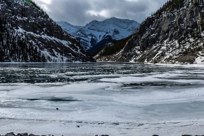 Grassi Lake and Grotto Canyon Icewalk from Calgary