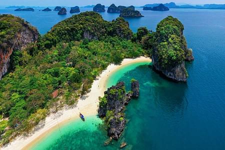 Phuket: Phang Nga Bay, Hong Island-Krabi Speedboat Adventure with Canoeing with Lunch