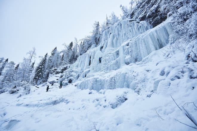 Ice Climbing Day in Korouoma Canyon – from Rovaniemi