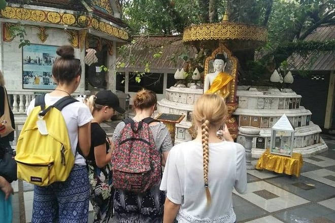 CHIANG MAI: Half Day Tour to Doi Suthep Temple+Meo Village 7